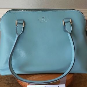 Kate Spade Spring Blue Satchel